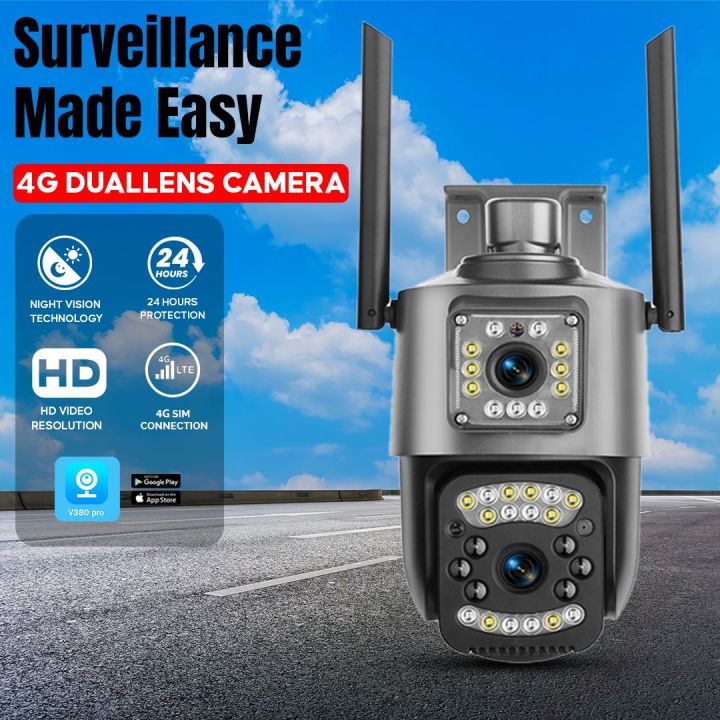 4G%20Sim%20Camera%20SIM%20Card%204K%208MP%20Dual%20Lens%20WIFI%20IP%20Camera%20Outdoor%20IP66%20Waterproof%20%20AI%20Human%20Track%20Security%20Protection%20-%20Image%208
