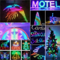 200Pc WS2811 RGB LED Pixels Light Individually Addressable 12mm Diffused Digital Full Color LED Pixel Module Light DC12V. 