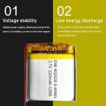 402020 3.7v 120mAh Li-ion Li-Po Cells Lithium Polymer Rechargeable Battery For Bluetooth GPS MP3 MP4 Recorder. 