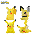 Original Kawaii POKEMON Pikachu Genuine 23-35CM Plush Toy lovely Doll Pichu Plush Cute Cartoon Children's Birthday Gift ﻿. 