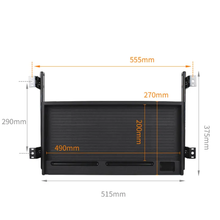 Computer%20Under-desk%20Adjustable%20Keyboards%20Mouse%20Drawers%20Desktop%20PC%20Tablet%20Keyboards%20Tray%20Sliding%20Holder%20Bracket%20For%20Office%20Queena%20-%20Image%207