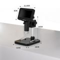 Observation of Insects and Plants under FHD 1080P Digital Microscopy. 