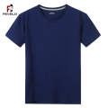 Feveld Summer T-Shirts Men Women 100% Cotton Short Tees Plain Solid Male Female Basic Tshirts O-Neck Slim Fit Tee shirt Young Boy Girl. 