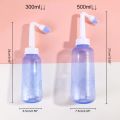 【NEW】 300/500ML Neti Pot Nasal Wash Bottles, Nettie Pot Sinus Rinse, Nose Wash Cleaner, Manual Valve Nasal Wash. 