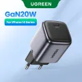 【20W 30W GaN】UGREEN Fast Charger 20W 30W GaN Charger PD Fast USB Type C Charger USB C PD3.0 QC3.0 Quick Charging For Samsung Galaxy S24+ S24 Ultra/A iPhone 16 15 Max Pro Xiaomi 15 14 Pro Redmi K70 60 Pro HONOR 100 Pro 90 GT. 