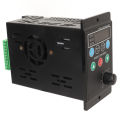 Variable Frequency Drive Controller VFD Inverter AC220V 0.75kw Single Phase To 3 Phase for Lathe. 