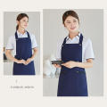 7 Colors Hanging Neck Apron Difficult To Pilling Canvas Catering Apron Hot Pot Apron for Hot Pot Milk Tea Coffee Shop Cake Shop. 