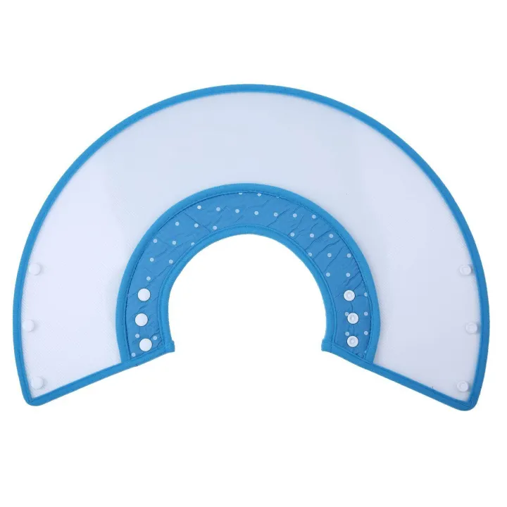 Dog Anti Bite Collar Lick Proof Wound-Recovery Soft Translucent Ruff Funnel Cover For Small Dog And Cat - L
