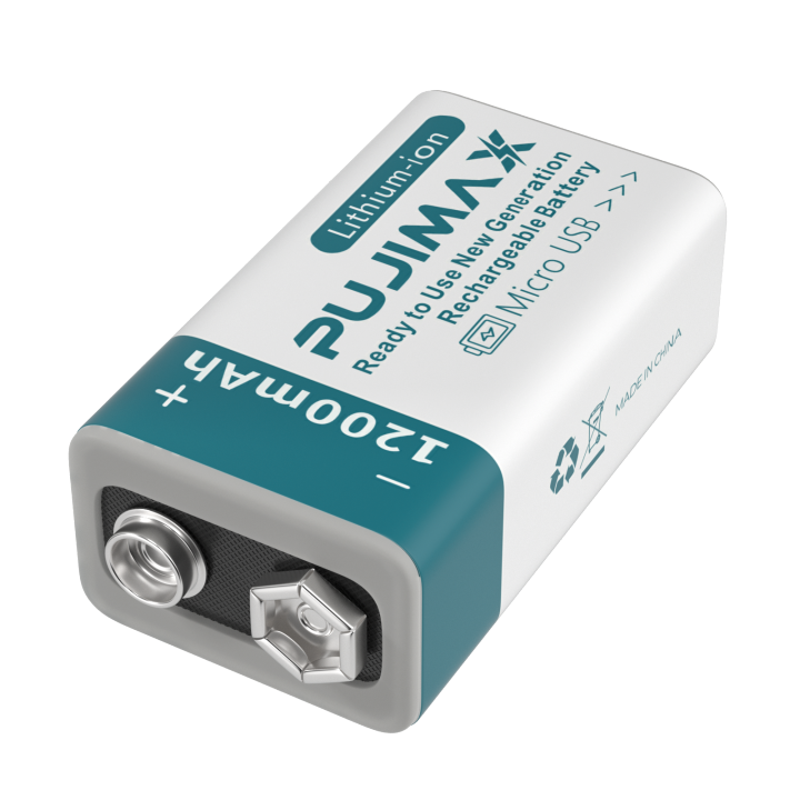 PUJIMAX%201pcs%20usb%20c%209v%20rechargeable%20battery%20type%20c%206f22%209v%20battery%201200mah%209v%20lithium%20battery%20charger%20for%20multimeter%20microphone%20-%20Image%206