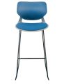 HIGH BACKREST CUSHIONED COUNTER STOOL / CUSHIONED BAR STOOL. 