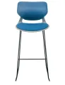 HIGH BACKREST CUSHIONED COUNTER STOOL / CUSHIONED BAR STOOL. 