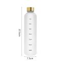 1 Liter Water Bottle Incentive Drinking Bottle Sports Water Bottle With Time Stamp Sticker Portable Reusable Plastic Cup. 