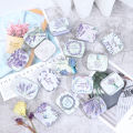 Lavender mini tin box Sealed jar packing boxes jewelry candy box Coin Box. 