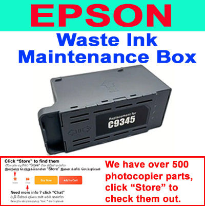 C9345 Waste Ink maintenance box for Epson L15150-L15158-L15160-L15168-L15188-L18050-L15188-L18050-L18058-L6558-L6578-L8050-L8058-L8168-L8188 Printers