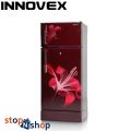 Innovex 180l Double Door Direct Cool Refrigerator - DDR195 (MAROON). 