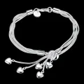 ZEBF--925 Sterling Silver Bracelet Woman Vintage Luxury Original Jewelry Accessories Fashion Designer Party Wedding Jewelry Gifts 2024. 