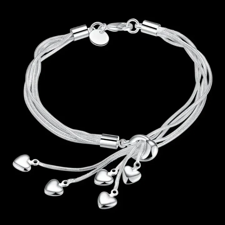 ZEBF--925 Sterling Silver Bracelet Woman Vintage Luxury Original Jewelry Accessories Fashion Designer Party Wedding Jewelry Gifts 2024