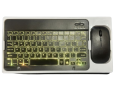 Ultra-Slim Wireless Bluetooth Keyboard and Mouse Combo, Rechargeable, Compact, Multi-OS Compatible - New. 