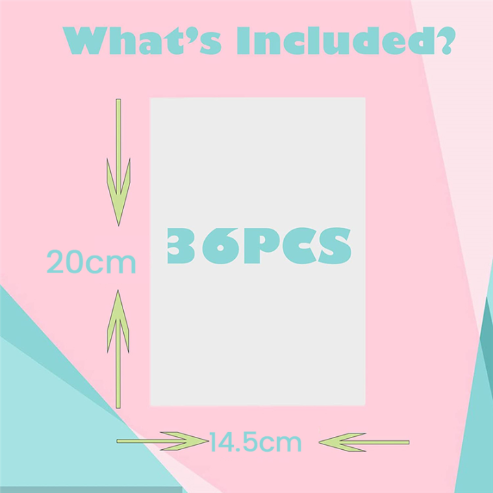 36Pieces%20Shrink%20Plastic%20Sheets,%20Shrink%20Dink%20Sheets,%20Shrink%20Film%20Sheets%20Blank%20Shrink%20Art%20Paper%20for%20DIY%20Ornaments%20Craft%20-%20Image%202