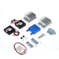 12V TEC Electronic Semiconductor Thermoelectric Cooler Peltier Refrigeration TEC1-12706 Cooler+Water Cooling System. 