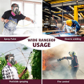 6800 Reusable Respirator Mask Gas Mask -with 60926 Air Filter for Organic Vapor, Dust, Paint, Formaldehyde. 