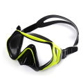 Swimming Eyewear Tempered Glass s Water Sports Equipment Snorkeling Scuba Diving Mask Transparent Large Frame Goggles Queena. 