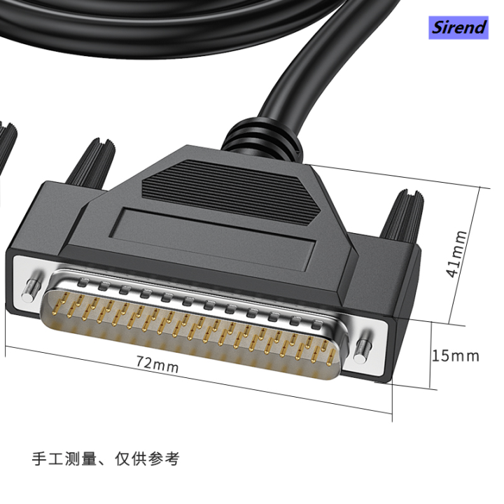 Sirend%20Pure%20Copper%20Db37%20Extension%20Cord%20Male%20To%20Male%20To%20Female%2037-Pin%20Cable%20Parallel%20Port%20Cable%20Serial%20Computer%20Data%20Cable%20-%20Image%206