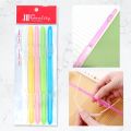 B&S JH Quality Colour Jumbo Paper Fastener Plastic Flat File Clip. 