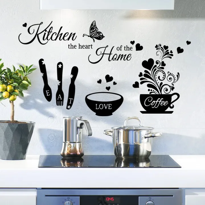 Kitchen%20Wall%20stickers%20Cooking%20Wall%20Decal%20Home%20Decoration%20Wall%20Decor%20Kitchen%20Kitchen%20the%20Heart%20of%20the%20Home%20Kitchen%20stickers%20Black%20theme%20wall%20sticker%20Big%20Butterfly%20Kitchenware%20cooking%20tools%20-%20Image%206