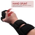 Soft Functional Resting Hand Splint for Flexion Contractures - Stroke Hand Brace (Large, Right). 