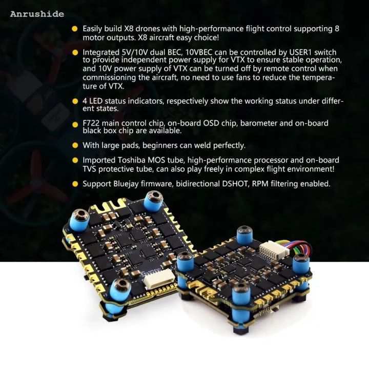 Anrushide%20SoloGood%20F722%20Stack%20ICM42688P%20F722%20Flight%20Controller%20BLHELI_S%202025%20New%2060A%204in1%20ESC%2030.5X30.5mm%202-6S%20for%20FPV%20Freestyle%20Drones%20Parts%20-%20Image%206