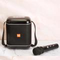 PORTABLE BLUETOOTH SPEAKER WIRELESS MICROPHONE KARAOKE T&G 523. 