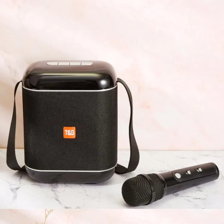 PORTABLE%20BLUETOOTH%20SPEAKER%20WIRELESS%20MICROPHONE%20KARAOKE%20T&G%20523%20-%20Image%204