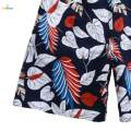 Summer Beach Shorts Men Beach Swimsuit for Leisure Time Travel River Tracing Black White XXXL. 