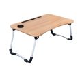 Table Smart Multipurpose Foldable Laptop Table with Cup Holder, Study Table, Bed Table, Breakfast Table, Foldable and Portable/Ergonomic & Rounded Edges/Non-Slip Legs. 
