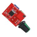 Electrical Motor Speed Controller Module 3-35V 12V 24V PWM DC Motor Speed Control Regulator Adjustable Switch LED Fan Dimmer. 