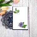 Pocket Stamp Flower Embossing Metal Dies Silicone Stamps Set for Diy Card Making Scrapbooking 3d Floral Designs Southeast Asian Buyer's Choice Clear Stamp. 