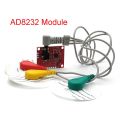 Ecg Module Ad8232 Ecg Measurement Pulse Heart Ecg Monitoring Sensor Module Kit For Arduino Uno R3. 