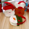 Apples Bag Decoration Santa Claus Decoration Holiday-themed Handbag Children's Christmas Handbag Christmas Handbag Elk Gift Bag New Gift Bag. 