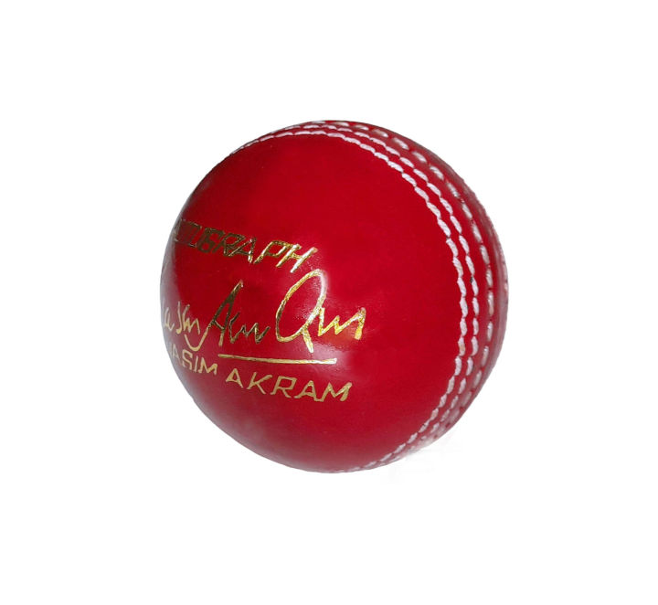 Original%20Genuine%20Leather%20Ball%20CA%20Attack%20&%20Gray-Nicolls%20&%20Wasim%20Akrm%20156g%20(5%201/2%20Oz)%20Red%20and%20White%20Colours.%20-%20Image%205