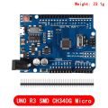 1Set UNO R3 Official Box ATMEGA16U2 / UNO R3 MEGA328P Chip CH340G For Arduino UNO R3 Development Board WeMos ESP8266. 