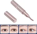 Safe to Use Eyelash Curler Usb Rechargeable Electric Eyelash Curler Trimmer Quick Heating 2-in-1 Multifunctional Tool for Perfectly Curled Lashes Groomed Brows Portable Easy to Use. 