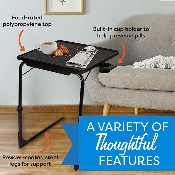 White%20Adjustable%20Portable%20Table-Mate%20II%20Tray%20Holder%20Large%20Folding%20Adjusting%20Convenient%20Move%20Moveable%20Table%20for%20Laptop%20Breakfast%20Food%20Cup%20Plate%20Paper%20Documents%20TV%20Television%20Electric%20Devices%20Work%20from%20Home%20Office%20Hospital%20Room%20Bed%20Kitchen%20Living%20Lifestyle%20-%20Image%208