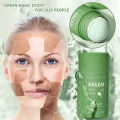 Green Bastão Stick Facial Cleansing Mask Removes Blackheads. 