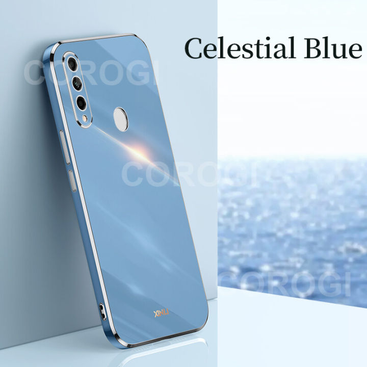 Maitus for OPPO A31 Back Cover Luxury Slim 6D Plating Square Frame