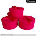 Half Round Gift Box with Lid  4.5*9.5. 
