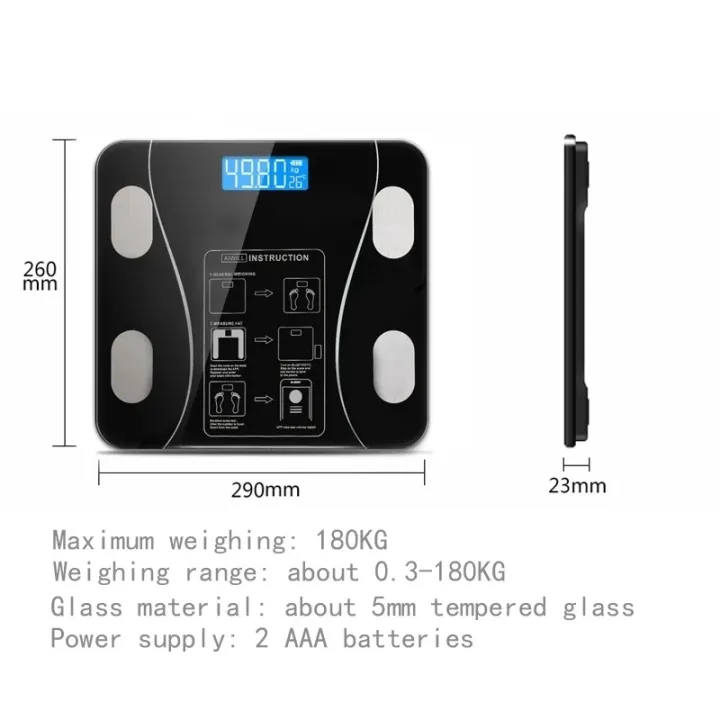 Smart%20Electronic%20Weight%20Scale%20Bluetooth%20with%2006%20Month%20Warranty%20-%20Image%204