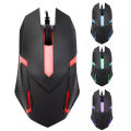 USB LED Wired Optical Gaming Mouse TJ-9 Gaming Mouse, 5V 100mA 3D Scroll Wheel USB Mouse For ESports Game For PC Black. 