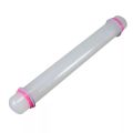 Fondant Rolling Pin - White Kitchen Rolled Fondant Tools Silicone Non-stick Rolling Pin Cupcake Decorating Roller Cake Decorating Tools Mini Baking Tools. 