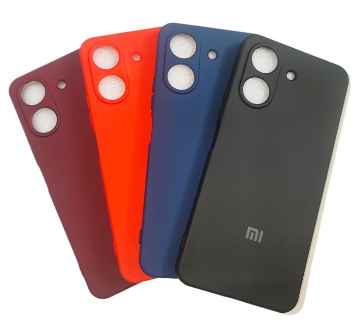 Redmi 13C & Redmi 14C Original High Quality Silicone Back Cover